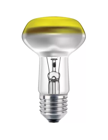 Ampoule à incandescence à réflecteur Philips 40NR63GI R63 40 W E27 jaune